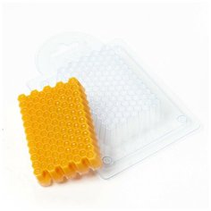 Соты, форма из толстого пластика для литья: мыла, шоколада, гипса Any Molds