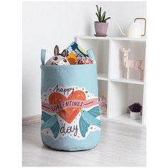Корзина для игрушек JoyArty "Любовь и голуби" 35x50 см