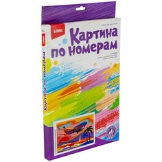 Набор для творчества Картина по номерам для малышей "Стальная птица" Ркн-108 LORI