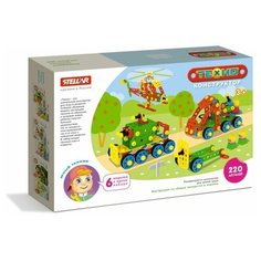 Конструктор «Техно» Военный набор, 220 деталей Стеллар