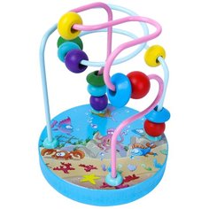 Развивающая игрушка Рыжий кот Морские жители, ИД-5171, разноцветный