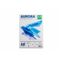 Aurora Альбом-склейка для акварели Aurora Rough А4 12 л 300 г/м² 100% целлюлоза sela25