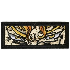 Нашивка, шеврон, патч (patch) ДжоДжо взгляд Дио Брандо, размер 8,3*3,3 см Нет бренда