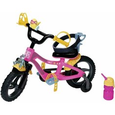 Велосипед для кукол BABY BORN BIKE 43 см Цвет Розовый ZAPF CREATION 830-024