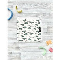 Плед для малыша/ трикотажный/ двусторонний Mjolk