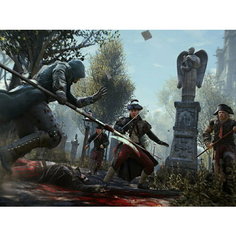 Плакат, постер на бумаге Assassins Creed/Кредо Ассасина/игровые/игра/компьютерные герои персонажи. Размер 60 х 84 см