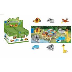 Конструктор 1TOY Blockformers "Саванна", 6 видов в ассортименте