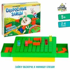 Настольная игра "Скоростные зайцы" ЛАС ИГРАС