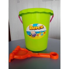 Песочный набор в ведерке (2 пр.) Зебра