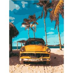 Картина по номерам Пляжное такси 40х50 см Hobby Home