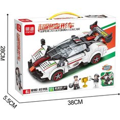 Конструктор Technic Техник Спорткар-трансформер 10102 417 д Планета конструкторов