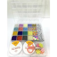 Набор бисера для рукоделия в контейнере / бисероплетение Original Toys