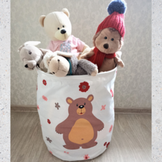 Корзина для игрушек. Органайзер для хранения нет бренда