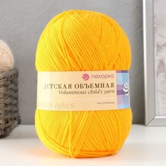 Пряжа Пехорка Детская объемная, 100 г, 400 м, 1 шт., 12 желток