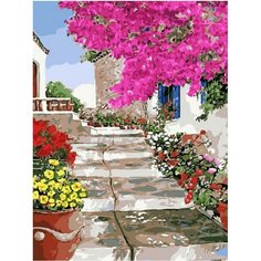 Картина по номерам Южная лесенка 40х50 см Hobby Home