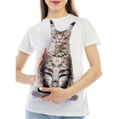 Реалистичная мягкая игрушка подушка кот Мейнкун НЕСТАНДАРТИКА