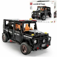 Конструктор Машина Mercedes-benz Gelandewagen G65, 1641 деталь Zhbo