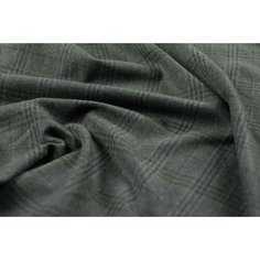 Ткань серый кашемир в клетку Лоро пиана