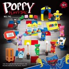Конструктор Poppy Playtime/ Хагги Вагги 8в1 / Huggy Wuggy / набор конструкторов , 284 дет. в наборе Renzaima
