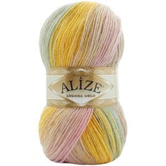 Пряжа Alize Angora Gold Batik, 20 % шерсть, 80 % акрил, 100 г, 550 м, 1 шт., 6958