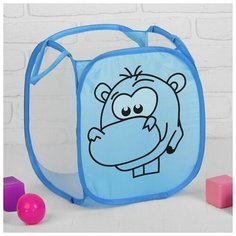 Корзина для игрушек "Бегемот" Нет бренда