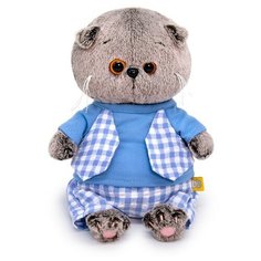 Мягкая игрушка «Басик Baby в голубом костюмчике», 20 см Basik&Co