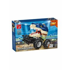 Конструктор, 441 дет, инерц. мех-м, коробка Наша Игрушка