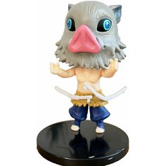 Аниме фигурка персонажа Иноске Хашибира из аниме сериала "Клинок, рассекающий демонов"КРД(Kimetsu no Yaiba) 10 см Rage Toys