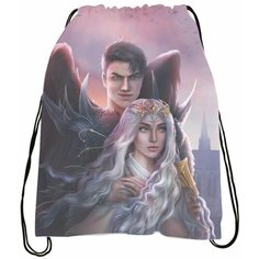 Мешок - сумка для обуви Kлуб Poмaнтики: Ceкpeт Heбec № 29 Bugrikshop