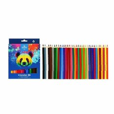 Карандаши 36цв K-I-N 3555 Racoon, шестигран, карт/уп 9883800