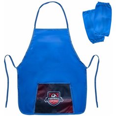 Фартук с нарукавниками для уроков труда пифагор 1 карман 44x55 см "Champion", 2 шт