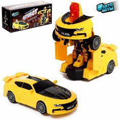 Робот-игрушка «Автобот», трансформируется, световые эффекты, русская озвучка, работает от батареек Россия