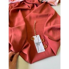 Ткань Плательно-костюмная однотонная купро с нейлоном, 1 м. Noname