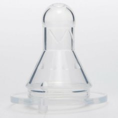 Соска силиконовая на бутылочку Классика +0 мес, медленный поток Made in China