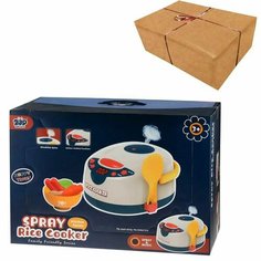 Сюжетно-ролевые игрушки Panawealth Детская кухня: пароварка, посуда, продукты