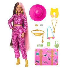 Barbie Extra Fly, Safari Puppe HPT48 мультиколор Mattel