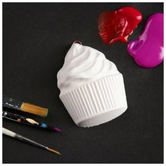 Фигура для раскраски с длявесом "Капкейк" 4,5х6х1,5см Хорошие сувениры