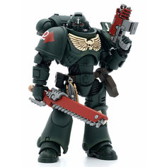 Фигурка JOYTOY Warhammer 40K Dark Angels Intercessors Sergeant Rakiel 1:18