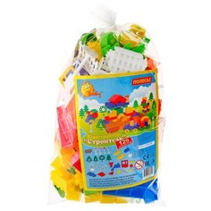 Конструктор «Строитель», 129 деталей Полесье