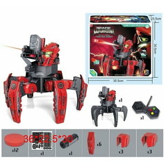 Робот Паук на Р/У(свет, звук)с аккум. в коробке Китай