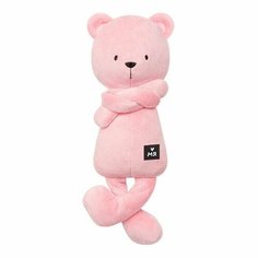 Мягкая игрушка «Мишка Джордж», 33 см, цвет розовый МЯШЕЧКИ