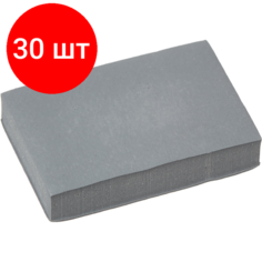 Комплект 30 штук, Ластик-клячка KOH-I-NOOR EXTRA SOFT 6427, серый, пластик. футляр