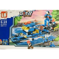 Конструктор City Police Полицейский отряд / 4101 / 388 деталей LB+