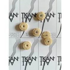 Кнопка пришивная пластиковая, 1 шт. Noname