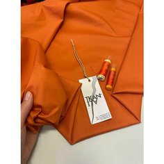 Ткань Плательно-блузочный однотонный поплин с эластаном, 1 м. Noname