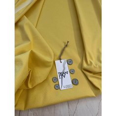 Ткань Костюмно-плательный однотонный жаккардовый хлопок, 1 м. Noname