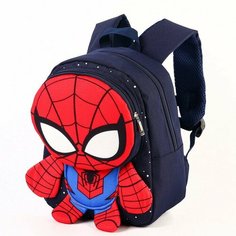 Рюкзак детский, Текстиль, "SUPER HERO Spider- man" MARVEL