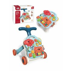 Каталка-ходунки, свет, звук, эл. пит. ААх2 не вх. в компл, коробка Наша Игрушка