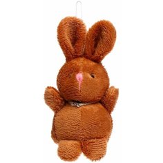 Мягкая игрушка Кролик , на подвеске, цвета Микс Denco Store