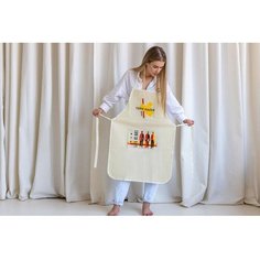 Фартук для художника «Гори идеей», непромокаемый 85х90см Artlavka